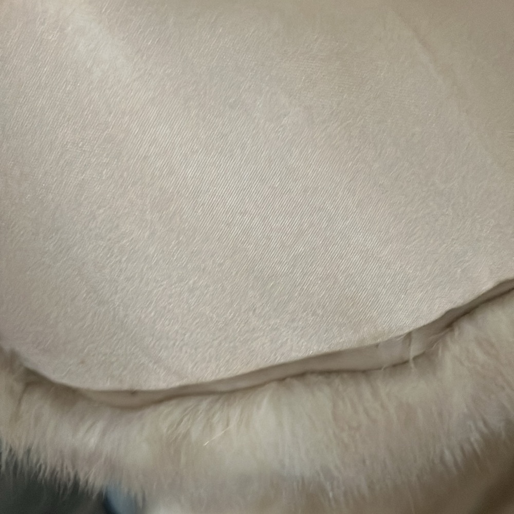 Flemington Furs Vintage Blonde Mink Fur Wrap Stole Shawl 1960s/1970s pockets - Picture 4 of 9